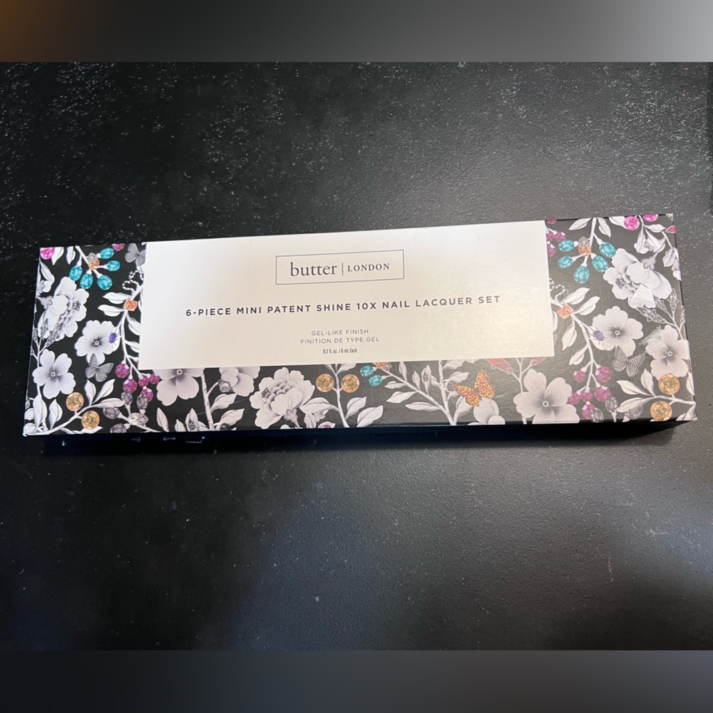 butter LONDON 6 Piece Mini Patent Shine 10x Nail Lacquer Set